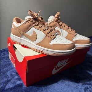 White/Rose Women’s Nike Lowdunk size 8